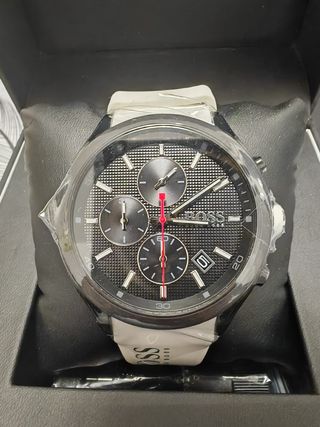 Reloj Boss Hombre Negro y Blanco