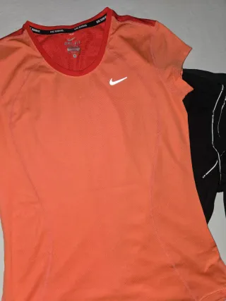 Completo Nike Donna S Nero/Arancio