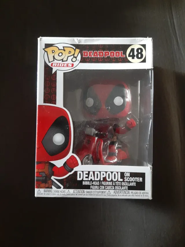 Funko Pop Rides Marvel 48 Deadpool On Scooter