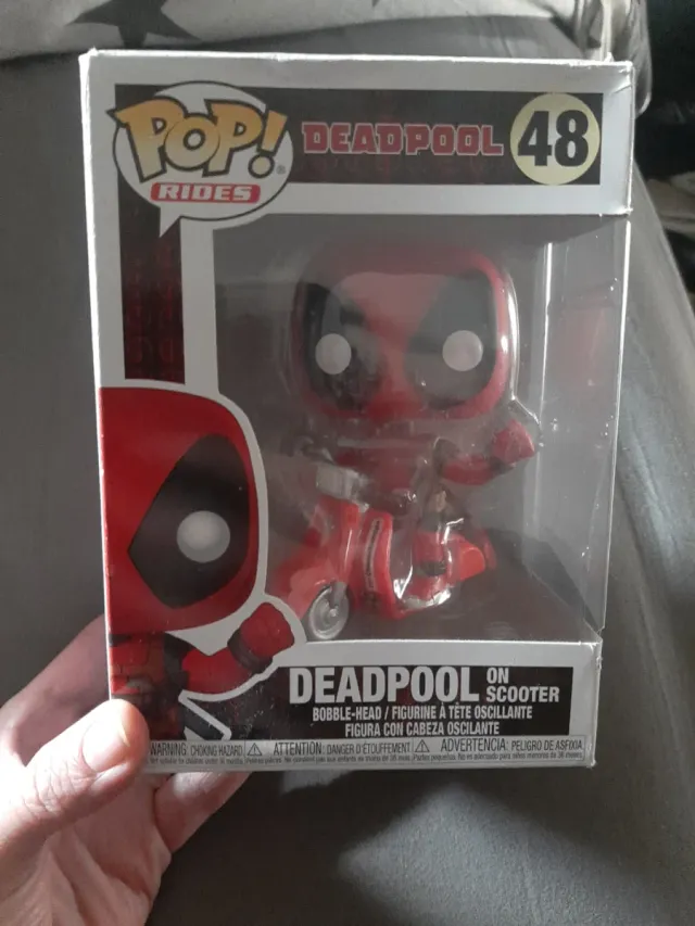 Funko Pop Rides Marvel 48 Deadpool On Scooter