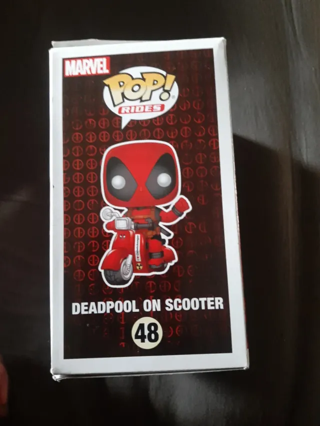 Funko Pop Rides Marvel 48 Deadpool On Scooter