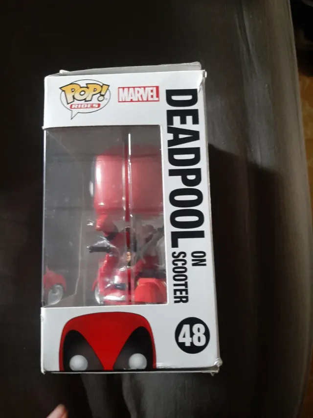 Funko Pop Rides Marvel 48 Deadpool On Scooter