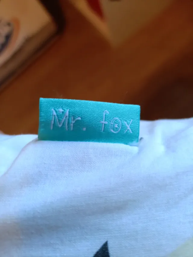 Pareja cojines Caperucita Mr.Fox