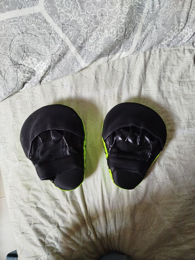 Manoplas de boxeo para entrenamiento