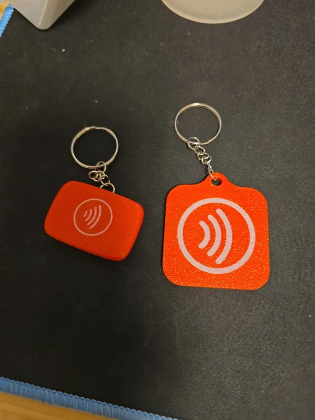 Llaveros 3D NFC Redes Sociales / Web