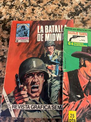 Lote 3 Cómics Combate