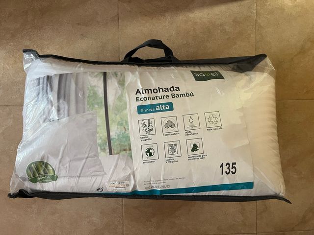 Almohada Savel Econature Bambú Firmeza Alta