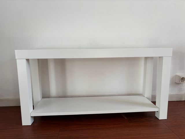 Mueble TV blanco madera