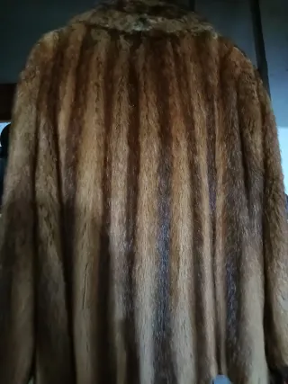 Abrigo/chaquetón piel