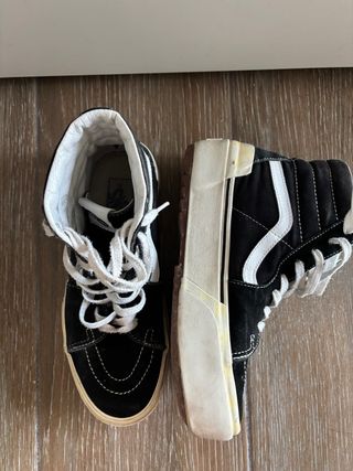 Vans Sk8-Hi Plataforma Negra