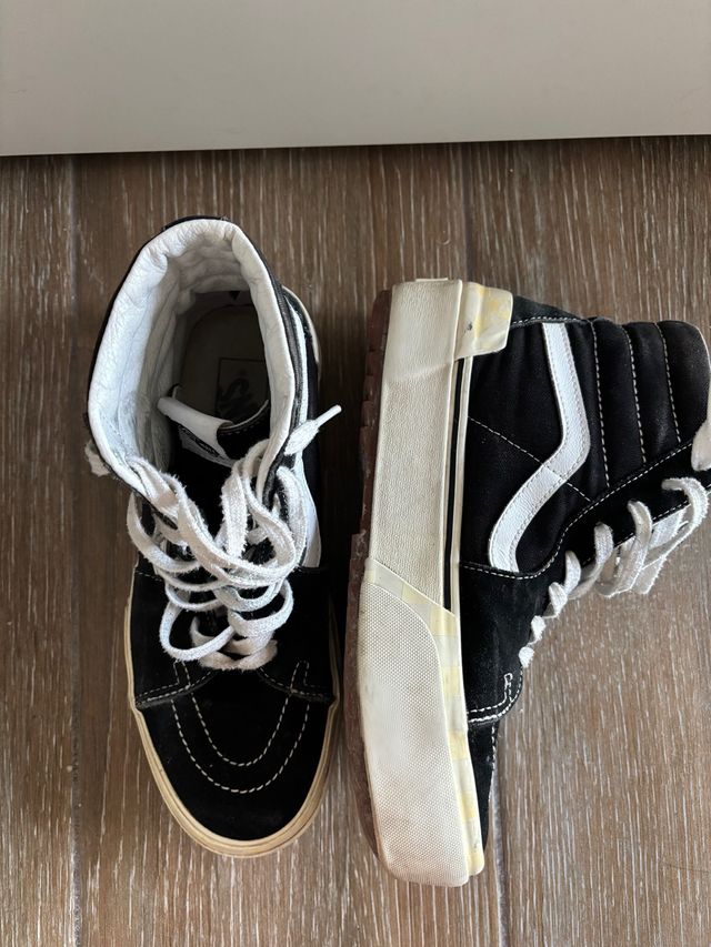 Vans Sk8-Hi Plataforma Negra