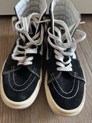 Vans Sk8-Hi Plataforma Negra