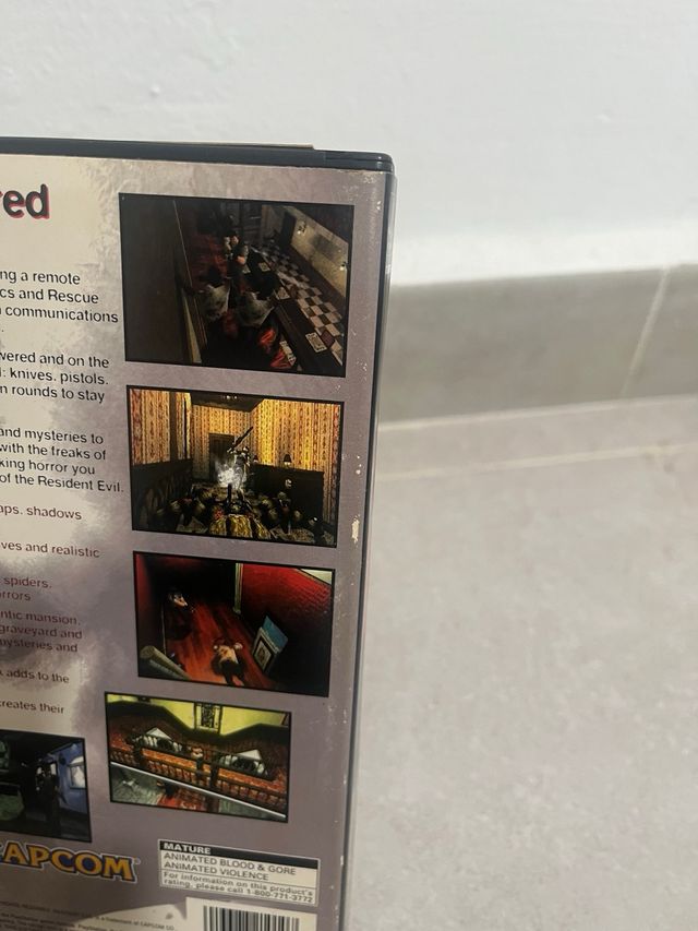 Resident Evil Long box PSX