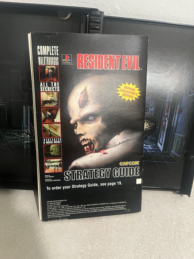 Resident Evil Long box PSX