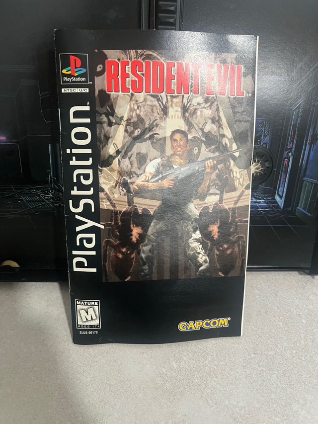 Resident Evil Long box PSX