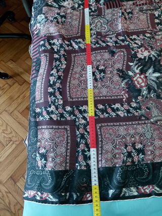 Foulard Kenzo defilè nero e viola