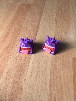 Keycaps Gengar Pokémon Impresas 3D
