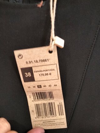 Vestido Adolfo Dominguez Negro