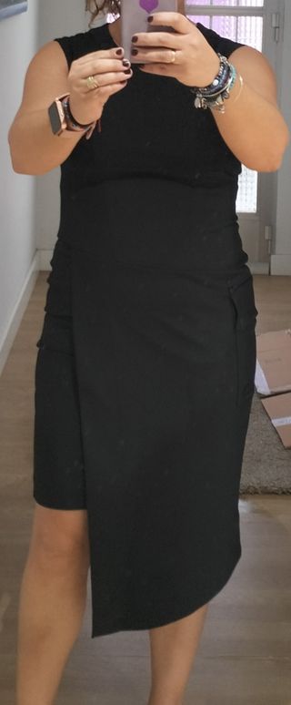 Vestido Adolfo Dominguez Negro