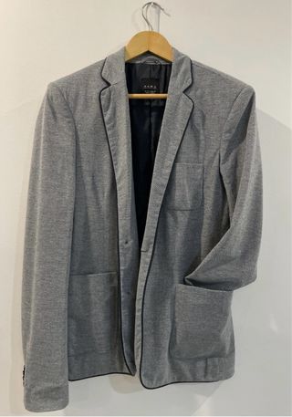 Blazer Gris Zara Talla S