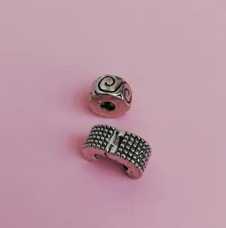 Lote 2 Charms Separadores Pulsera abalorios.