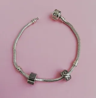 Lote 2 Charms Separadores Pulsera abalorios.