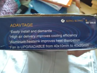 King Kong II HDD Cooler Bahía 3.5