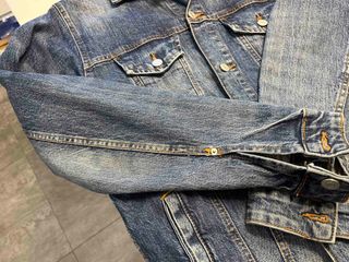 Cazadora vaquera hombre azul