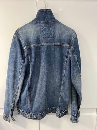 Cazadora vaquera hombre azul