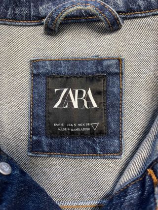 Cazadora vaquera hombre azul