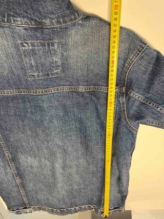 Cazadora vaquera hombre azul