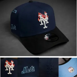 Gorra New Era Mets Negra y Azul