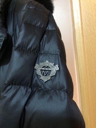 Plumífero Negro Diego M Mujer