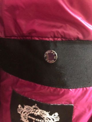 Plumífero Negro Diego M Mujer