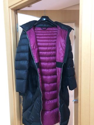 Plumífero Negro Diego M Mujer