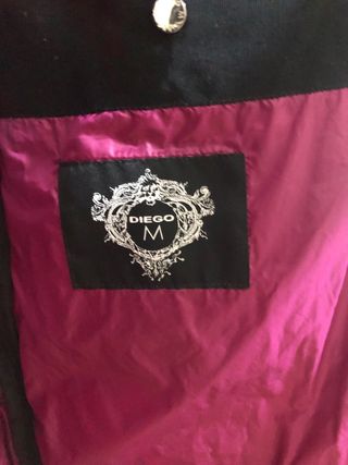 Plumífero Negro Diego M Mujer