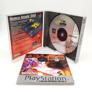 Tekken 3 PS1 completo Platinum Sony Playstation 1