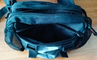 Riñonera Neak Peak Negra y Gris