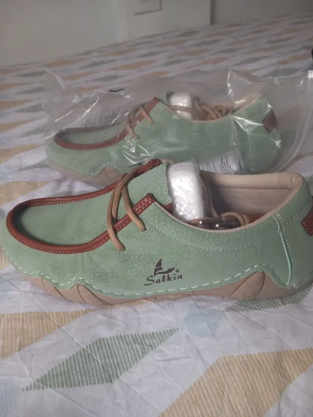 Zapatos Salkin Verdes Mocasines Deportivos