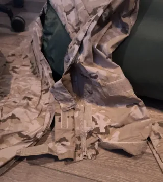 Chubasquero Militar 2 Piezas Desierto