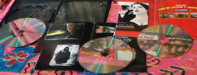 DVDS PELÍCULAS DISTINTOS GÉNEROS:1X1,5 €