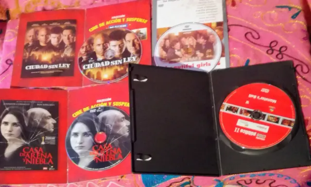 DVDS PELÍCULAS DISTINTOS GÉNEROS:1X1,5 €