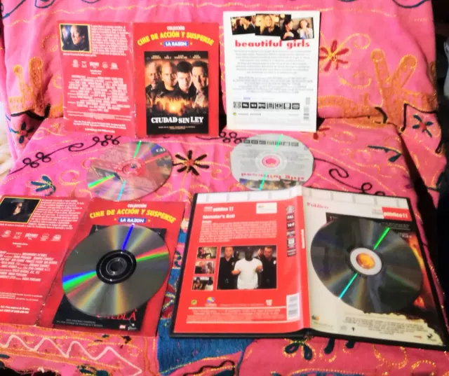 DVDS PELÍCULAS DISTINTOS GÉNEROS:1X1,5 €