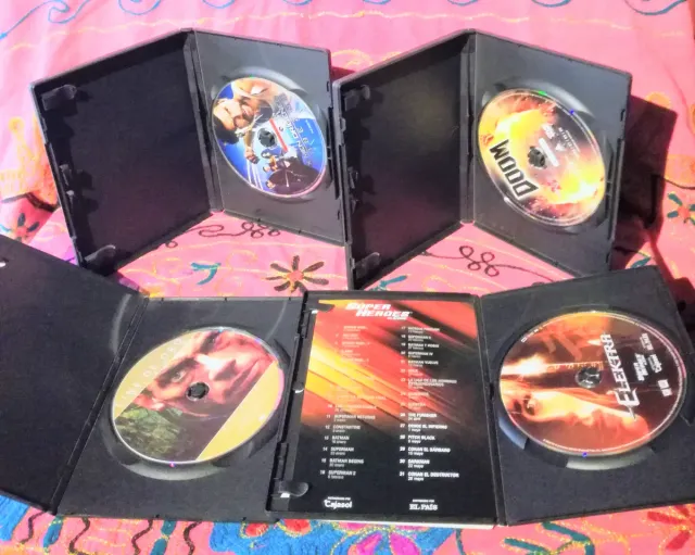 DVDS PELÍCULAS DISTINTOS GÉNEROS:1X1,5 €