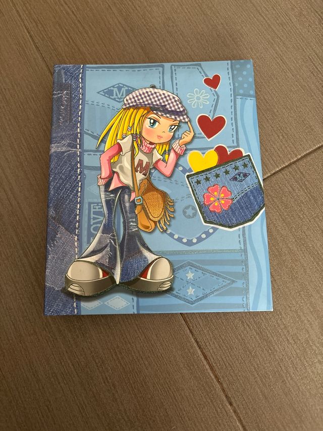 Libreta y álbum de fotos estilo vaquero