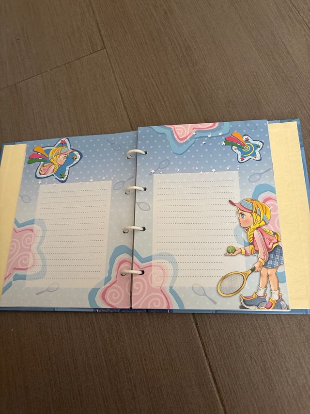 Libreta y álbum de fotos estilo vaquero