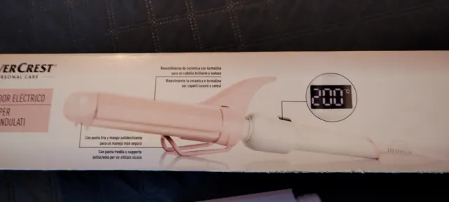 Ondulador Silvercrest Rosa y Blanco