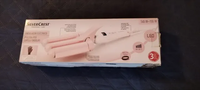 Ondulador Silvercrest Rosa y Blanco