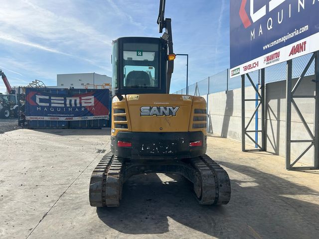 MINIEXCAVADORA SANY SY50U