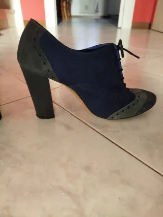 Décolleté Oxford Camoscio Donna 37.5